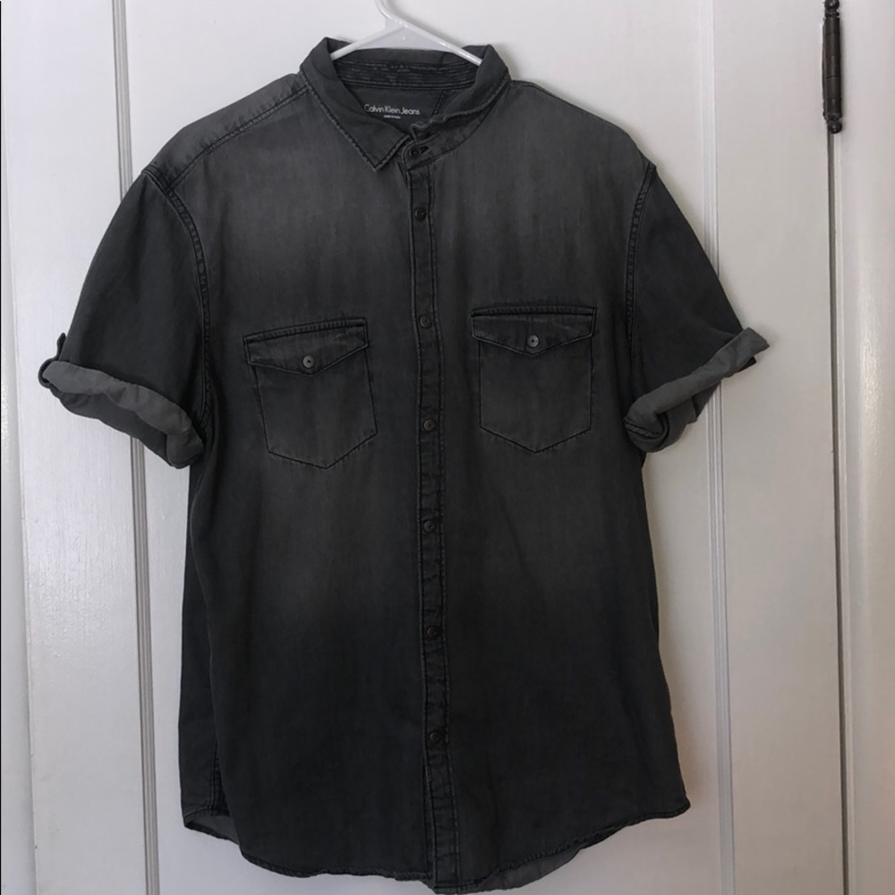 Calvin Klein short sleeve button down